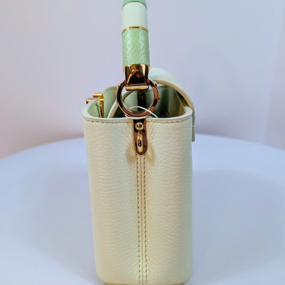 Louis Vuitton Mint Capucines Mini Bag - Picture 4 of 16